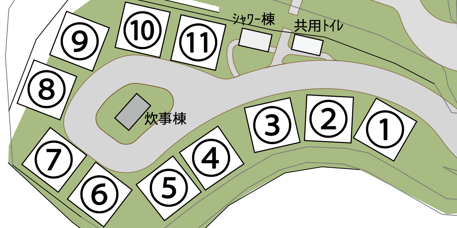 オートキャンプサイト